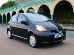Toyota Aygo Black 2010 года (UK)
